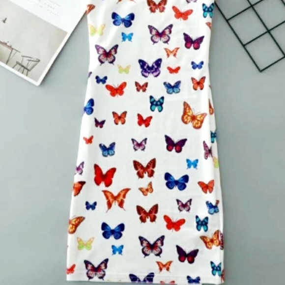 💥Beautiful Cami Butterfly Dress - Picture 9 of 9